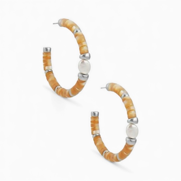 Kendra Scott Jewelry - Kendra Scott Lila hoops in silver natural mix